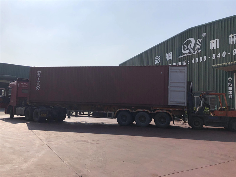 Shutter Door Roll Forming Machine to Ghana